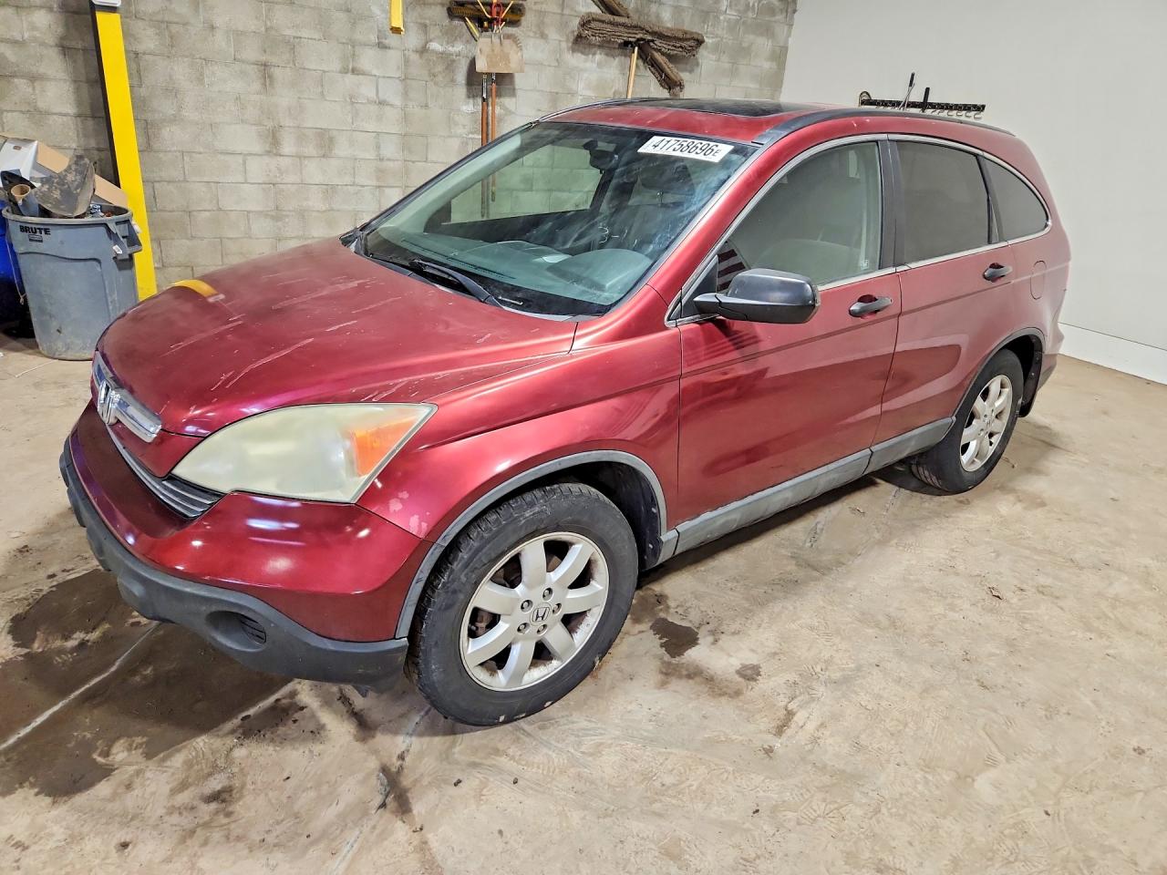 2008 Honda Cr-V EX, Copart US lot 41758696, VIN 5J6RE48548L030123: photo 1, Side