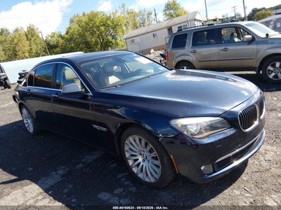2012 BMW 750Li Xdrive, IAA US lot 46160524: auction vehicle photo