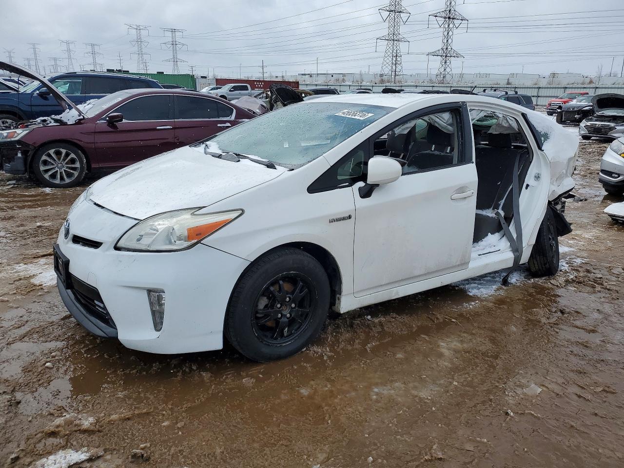 2013 Toyota Prius Three, Copart US lot 45656316, VIN JTDKN3DU0D5575779: photo 1, Side