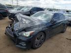 2014 Infiniti Q50 Premium, Copart US lot 51995216: photo 1, Front End