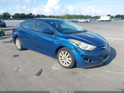 2016 Hyundai Elantra SE, IAA US lot 45859926: auction vehicle photo