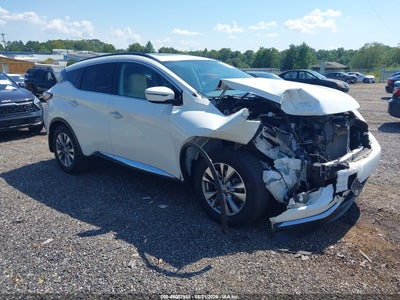 2016 Nissan Murano Sv, IAA US lot 46007955: auction vehicle photo