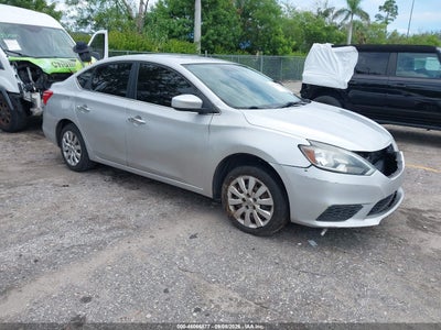 2016 Nissan Sentra Fe+ S/S/Sl/Sr/Sv, IAA US lot 46066877: auction vehicle photo
