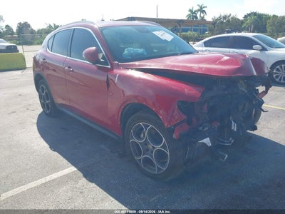 2018 Alfa Romeo Stelvio AWD, IAA US lot 46111859: photo 1, auction vehicle condition