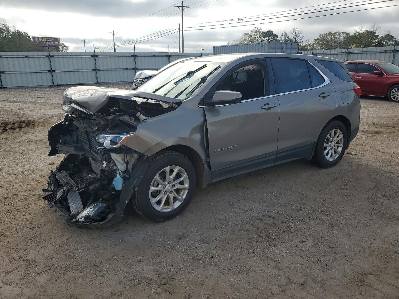 2018 Chevrolet Equinox LT, Copart US lot 41934126, VIN 3GNAXJEV4JS530760: photo 1, Front End