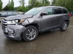 2019 Toyota Highlander Hybrid Xle, auction photograph