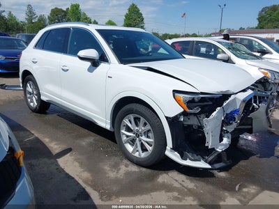 2021 Audi Q3 Premium 45 Tfsi S Line Quattro Tiptronic, IAA US lot 44999935: auction vehicle photo