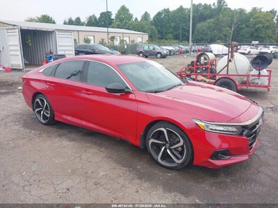 2021 Honda Accord Sport, IAA US lot 45740142: auction vehicle photo
