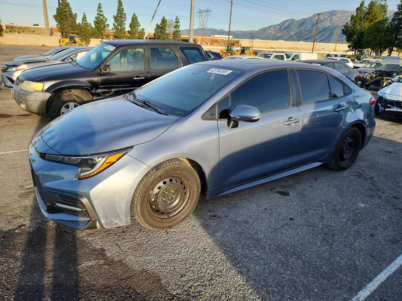 2021 Toyota Corolla SE, Copart US lot 45790306, VIN 5YFP4MCE2MP077188: photo 1, Side