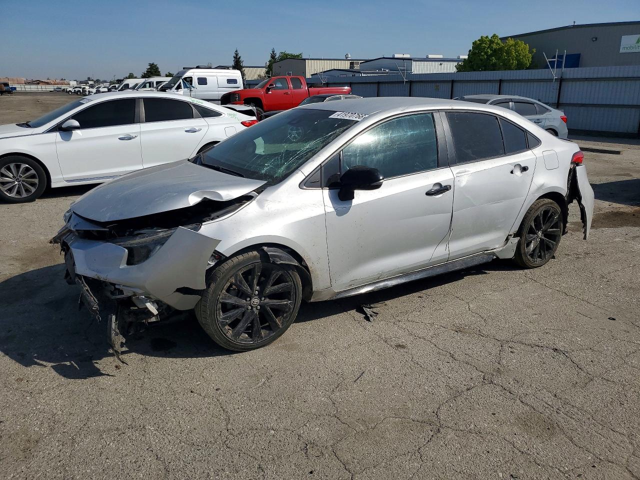2021 Toyota Corolla SE Nightshade Edition, Copart US lot 41970766, VIN 5YFS4MCE6MP097311: photo 1, Rollover