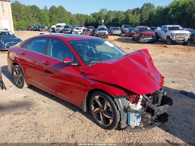 2022 Hyundai Elantra Sel, IAA US lot 45575419: auction vehicle photo