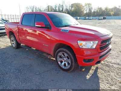 2022 Ram 1500 Big Horn 4X4 5'7 Box, IAA US lot 44557611: auction vehicle photo