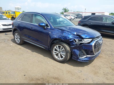 2024 Audi Q3 Premium 45 Tfsi S Line Quattro Tiptronic, IAA US lot 45364118: auction vehicle photo