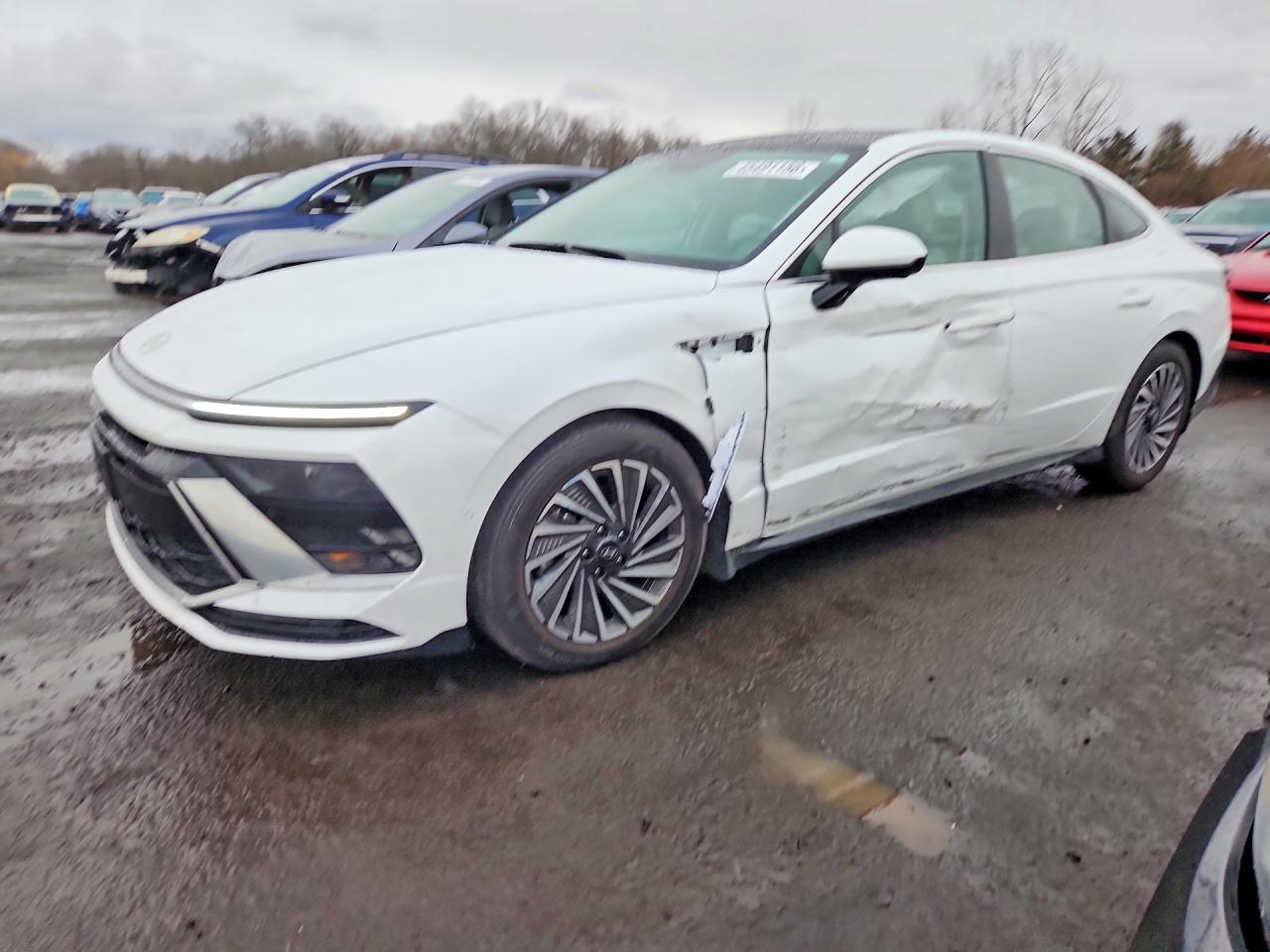 2025 Hyundai Sonata Hybrid Limited, Copart US lot 45491156, VIN KMHL54JJ6SA122125: photo 1, Side