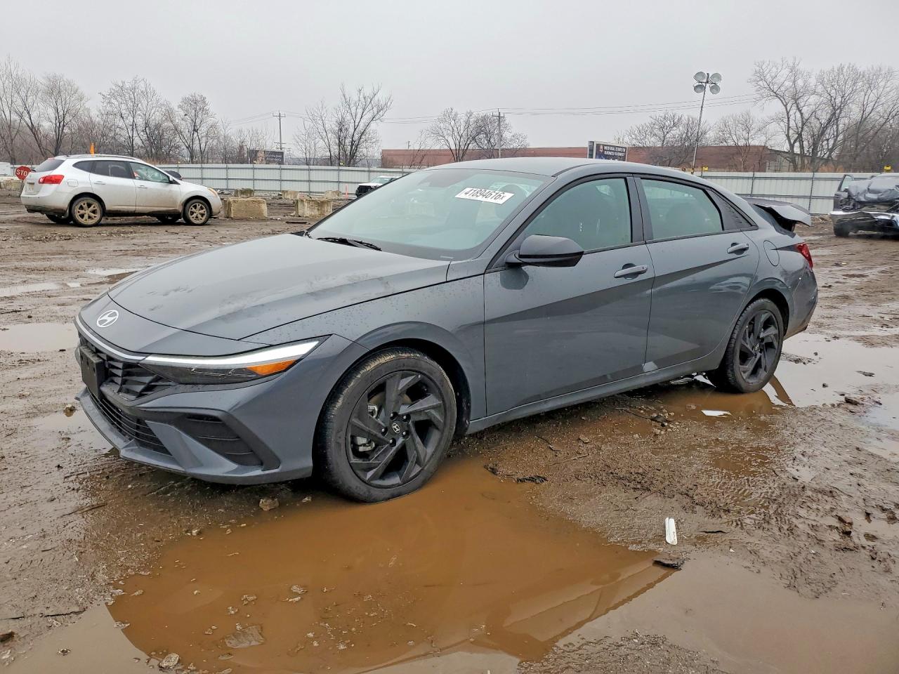 2026 Hyundai Elantra Sel Sport, Copart US lot 41894616, VIN KMHLM4DG5TU101544: photo 1, Rear End